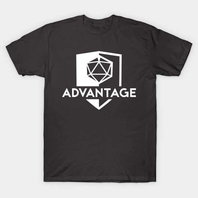 Advantage Silhouette Logo T-Shirt by advantagednd